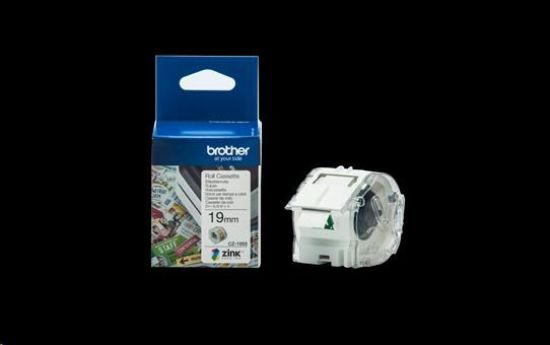 Obrázek BROTHER Originální barevná kontinuální tisková role Brother CZ- 1003, šířka 19 mm, délka 5m - pro VC500W