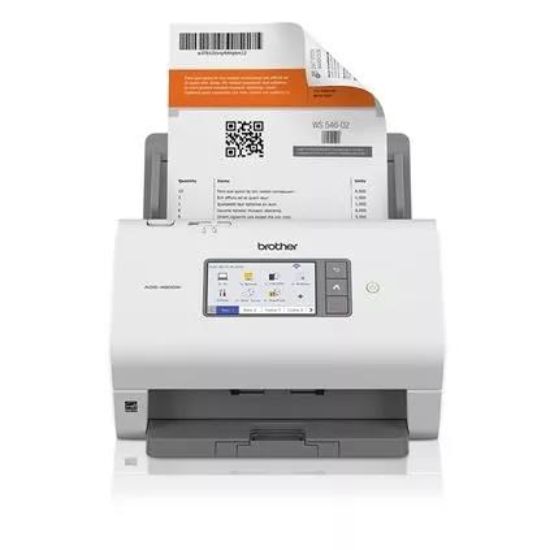 Obrázek BROTHER skener ADS- 4900W DUALSKEN A4 60ppm/ 120dual 600x600 60ADF USB LAN WIFI 5Ghz - display 10.9cm