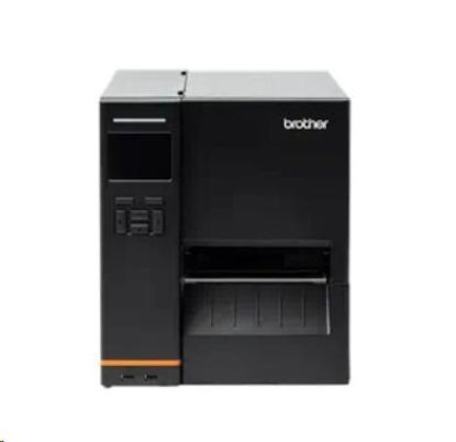 Obrázek BROTHER tiskárna štítků TJ- 4420TN (tisk štítků, 203 dpi, max šířka štítků 104 mm) USB, LAN, RS- 232C, LCD displej