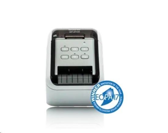 Obrázek BROTHER tiskárna štítků QL- 810W - 62mm, termotisk, USB WIFI Profi Tiskárna Štítků / po dokoupení DK- 22251 tisk červeně /