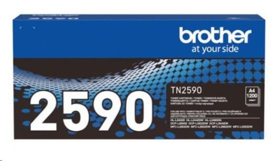 Obrázek BROTHER Toner TN- 2590 Standardní toner 1200 stran pro L2622, L2922