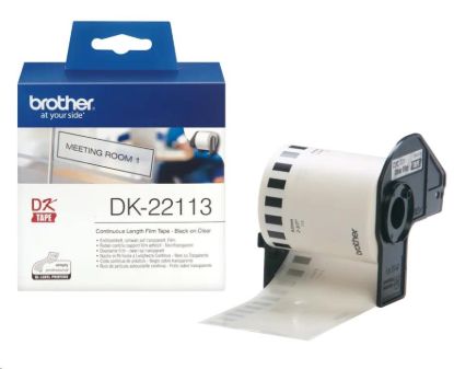 Obrázek BROTHER DK- 22113 průsvitná filmová role 62mm x 15, 25m