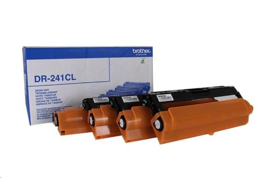 Obrázek BROTHER fotoválec DR- 241CL Sada fotoválců (1x Bk/ C/ M/ Y)
