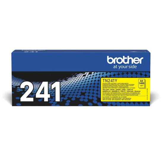 Obrázek BROTHER Toner TN- 241 žlutý 1400 stran