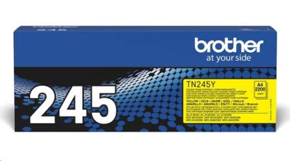 Obrázek BROTHER Toner TN- 245 žlutý 2200 stran