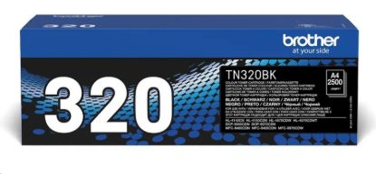 Obrázek BROTHER Toner TN- 320BK černá pro HL- 4150CDN/ HL4570CDW