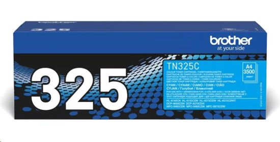Obrázek BROTHER Toner TN- 325C azurová pro HL- 4150CDN/ HL4570CDW - cca 3500stran