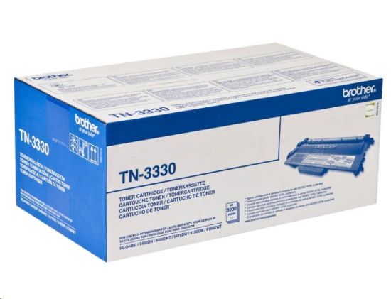 Obrázek BROTHER Toner TN- 3330 pro HL5440D, HL5450DN, Hl5470DW, HL6180DW, MFC- 8950DW - 3000stran