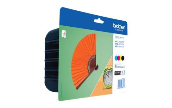 Obrázek BROTHER INK LC- 129XLVALBP(inkoust multipack - černá+tři barvy) POUZE (6520, 6920)