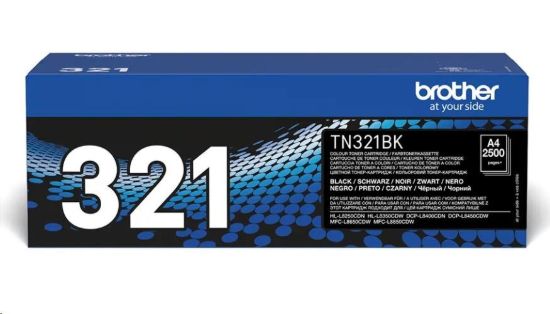Obrázek BROTHER Toner TN- 321BK Laser Supplies - 2500stran - pro DCP- L8450CDW