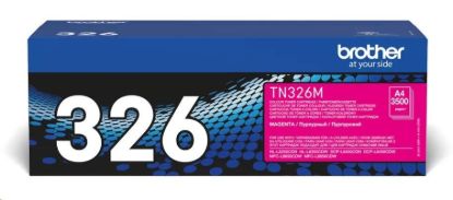 Obrázek BROTHER Toner TN- 326M Laser Supplies - 3500stran - pro DCP- L8450CDW