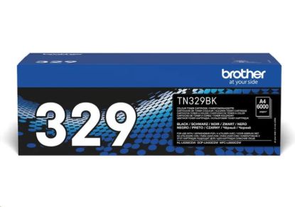 Obrázek BROTHER Toner TN- 329BK Laser Supplies