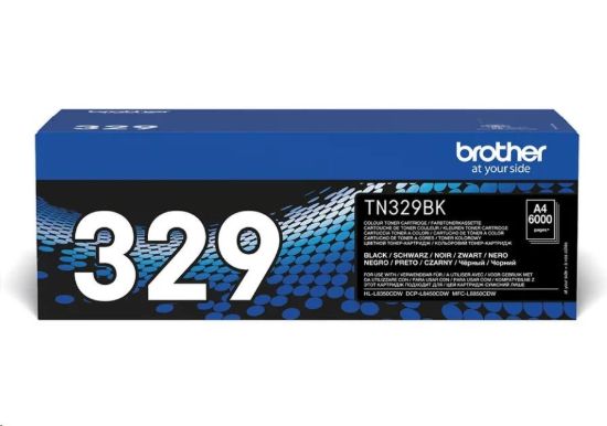 Obrázek BROTHER Toner TN- 329BK Laser Supplies