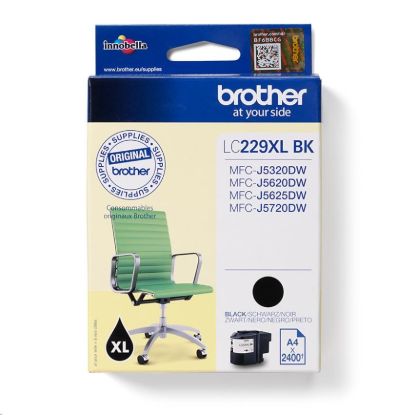 Obrázek BROTHER INK LC- 229XLBK Inkjet Supplies