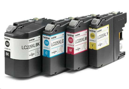 Obrázek BROTHER INK LC- 229XLVALBP Inkjet Supplies - multipack Azurová / Purpurová / Žlutá / Černá