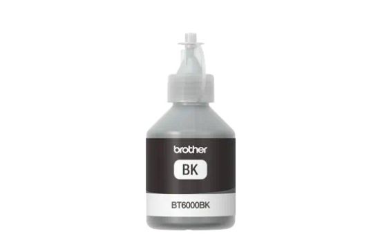 Obrázek BROTHER INK BT-6000BK black pro T300, T500W, T700W, cca 6000 stránek, pigmentový - INKTANK
