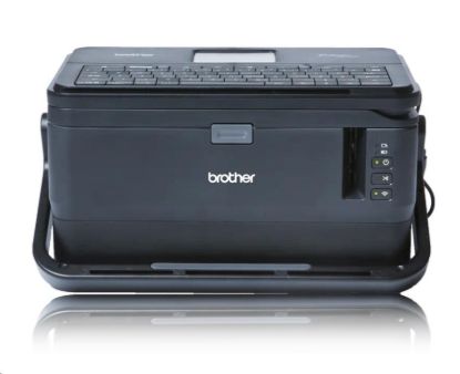 Obrázek BAZAR - BROTHER tiskárna štítků PT- D800W - 36mm, pásky TZe, tiskárna s velkým barevným displejem, WIFI, Klávesnící, - Po