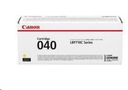 Obrázek Canon TONER CRG- 040Y žlutá pro i- SENSYS LBP710Cx, LBP712Cx, LBP7780Cx (5400 str.)