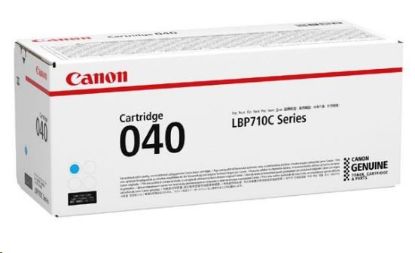 Obrázek Canon TONER CRG- 040C azurový pro i- SENSYS LBP710Cx, LBP712Cx, LBP7780Cx (5400 str.)