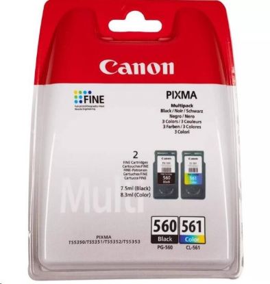 Obrázek Canon CARTRIDGE PG- 560/ CL- 561 PVP pro PIXMA TS535x, TS535xa, TS745x, TS745xi (180 str.)