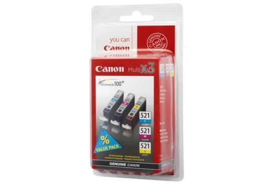 Obrázek Canon BJ CARTRIDGE CLI- 571 C/ M/ Y/ BK MULTI- PACK SEC pro PIXMA MG7753, TS505x, TS605x, TS805x, TS905x (297 str.)