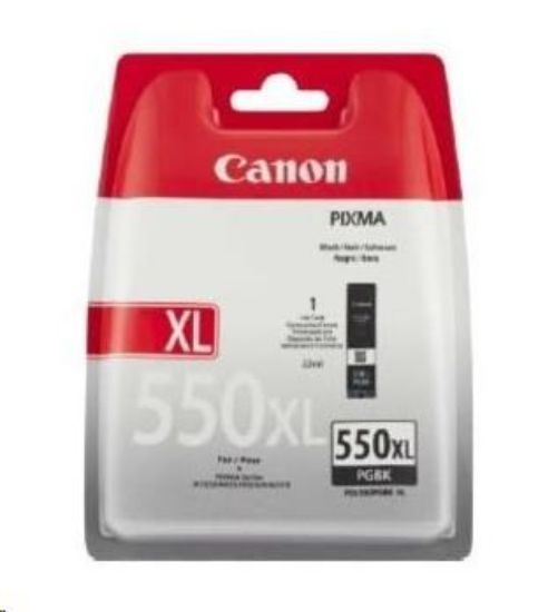 Obrázek Canon CARTRIDGE PGI- 550XL BK černá TWIN- PACK SEC pro iP7250, iP8750, iX6850, MX925, MX725, MG5450, MG5550, MG5655 (1000 str.)