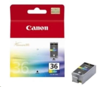 Obrázek Canon CARTRIDGE CLI- 36 barevná TWIN- PACK pro PIXMA iP100, iP110, mini260, mini320 (249 str.)