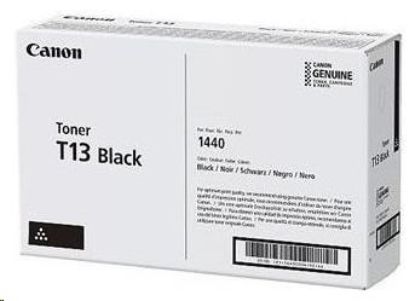 Obrázek Canon TONER T13k černá pro i- SENSYS X 1440iF, 1440i, 1440P, 1440Pr (10 600 str.)