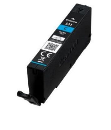 Obrázek Canon CARTRIDGE CLI- 531 C EUR azurová pro PIXMA TS8750, 8751