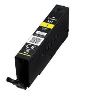 Obrázek Canon CARTRIDGE CLI- 531 Y EUR žlutá pro PIXMA TS8750, 8751