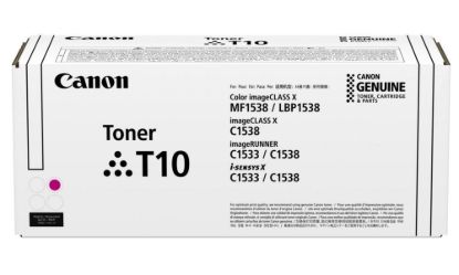 Obrázek CANON TONER T10 MAGENTA pro i- SENSYS X C1533i, C1533iF, C1538i, C1538Fi (10 000 str.)
