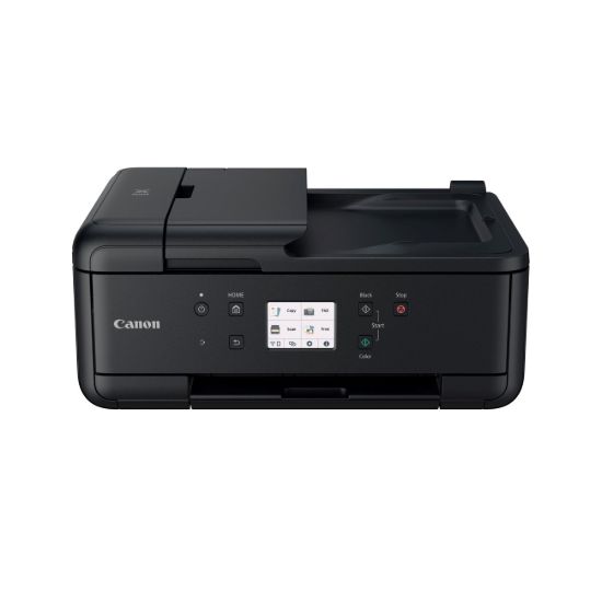 Obrázek Canon PIXMA Tiskárna TR7650 black- barevná, MF (tisk, kopírka, sken, fax, cloud), ADF, USB, Wi- Fi