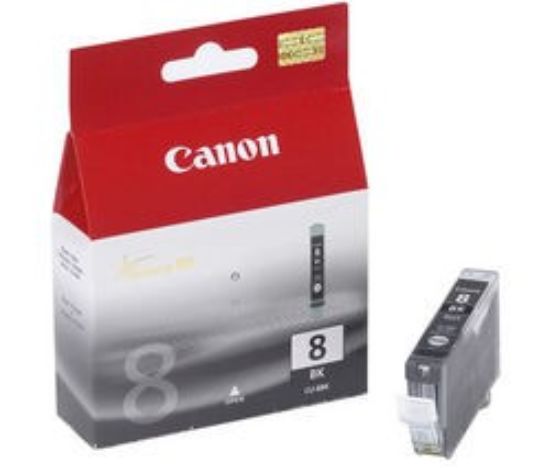 Obrázek Canon CARTRIDGE CLI- 8 BK černá pro Pixma iP4200, iP4300, iP5200, iP5300, MP500, MP600, MP800, MP830 (490 str.)