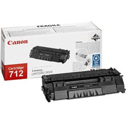 Obrázek Canon TONER CRG- 712 černá pro i- Sensys LBP3010, LBP3100 (1 500 str.)