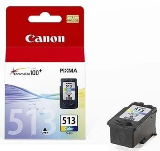 Obrázek Canon CARTRIDGE CL- 513 barevná pro PIXMA IP 2700, MP 2x0, MP49x, MX3x0, MX4x0 (350 str.)