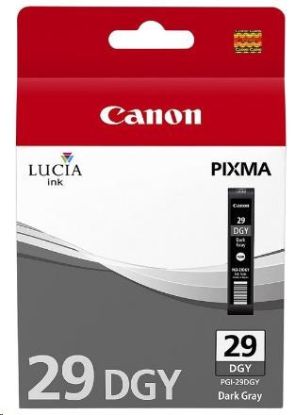 Obrázek Canon CARTRIDGE PGI- 29 DGY tmavě šedá pro PIXMA PRO- 1 (710 str.)