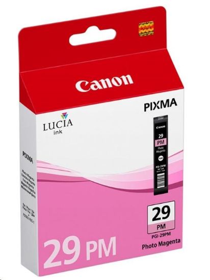 Obrázek Canon CARTRIDGE PGI- 29 PM purpurová pro PIXMA PRO- 1 (281 str.)