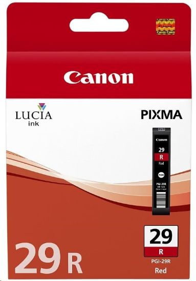 Obrázek Canon CARTRIDGE PGI- 29 R červená pro PIXMA PRO- 1