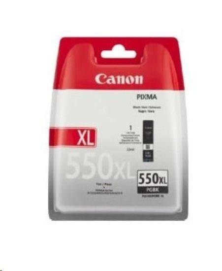 Obrázek Canon CARTRIDGE PGI- 550PGBK pigmentová černá pro Pixma iP, Pixma iX, Pixma MG a Pixma MX 6850, 725x, 925 (300 str.)