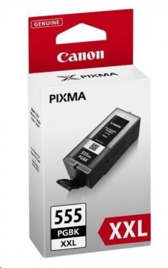 Obrázek Canon CARTRIDGE PGI- 555XXL PGBK pigmentová černá pro PIXMA iX6850, MX925 (1000 str.)