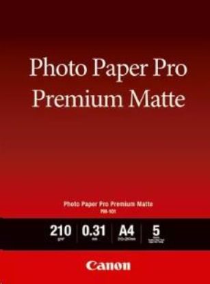 Obrázek Canon fotopapír PREMIUM MATTE PM- 101, A4, 20ks, 210g/ m