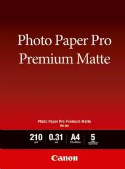 Obrázek Canon fotopapír PREMIUM MATTE PM- 101, A4, 20ks, 210g/ m
