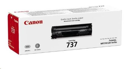 Obrázek Canon TONER CRG- 737 černý pro i- SENSYS LBP151dw, MF211, MF212w, MF216n, MF217w, MF226dn, MF229dw, MF231 (2 400 str.)
