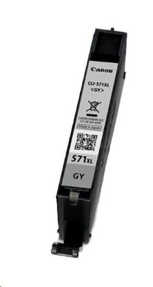 Obrázek CANON CARTRIDGE CLI- 571GY XL šedá pro PIXMA MG575x, MG685x, MG775x, TS505x, TS605x, TS805x, TS905x (3350 str.)