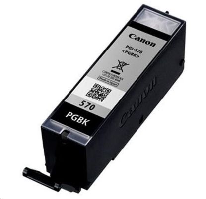 Obrázek CANON CARTRIDGE PGI- 570 PGBK pigmentová černá pro PIXMA MG 575x, MG685X, MG775x, TS505x, TS605x, TS805x, TS905x(300 str.)