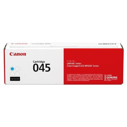 Obrázek Canon TONER CRG- 045 C azurový pro i- SENSYS LBP611Cn, LBP613Cdw, MF631Cn, MF633Cdw, MF635Cx (1300 str.)