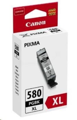 Obrázek Canon CARTRIDGE PGI- 580XL pigmentová černá pro PIXMA TS615x, TS625x, TS635x, TR7550, TS815x (400 str.)