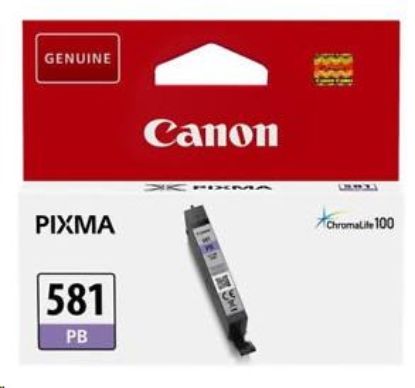 Obrázek Canon CARTRIDGE CLI- 581XL foto modrá pro PIXMA TS615x, TS625x, TS635x, TS815x, TS825x, TS835x, TS915x (241str.)