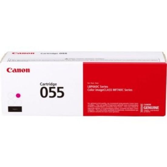Obrázek Canon TONER CRG- 055 purpurový pro i- SENSYS LBP663Cdw, LBP664Cx, MF742Cdw, MF744Cdw (2 100 str.)