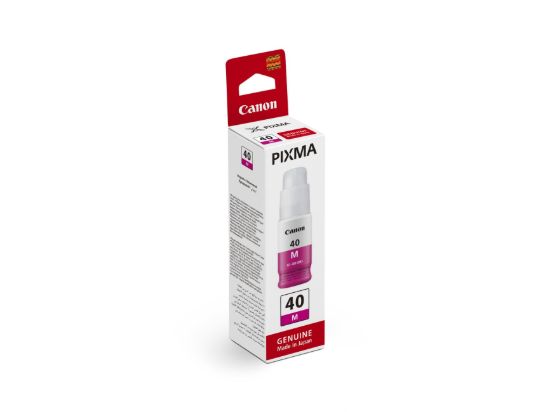 Obrázek Canon Cartridge GI- 40 M purpurová pro PIXMA GM2040, G6040, G5040 (7 700 str.)
